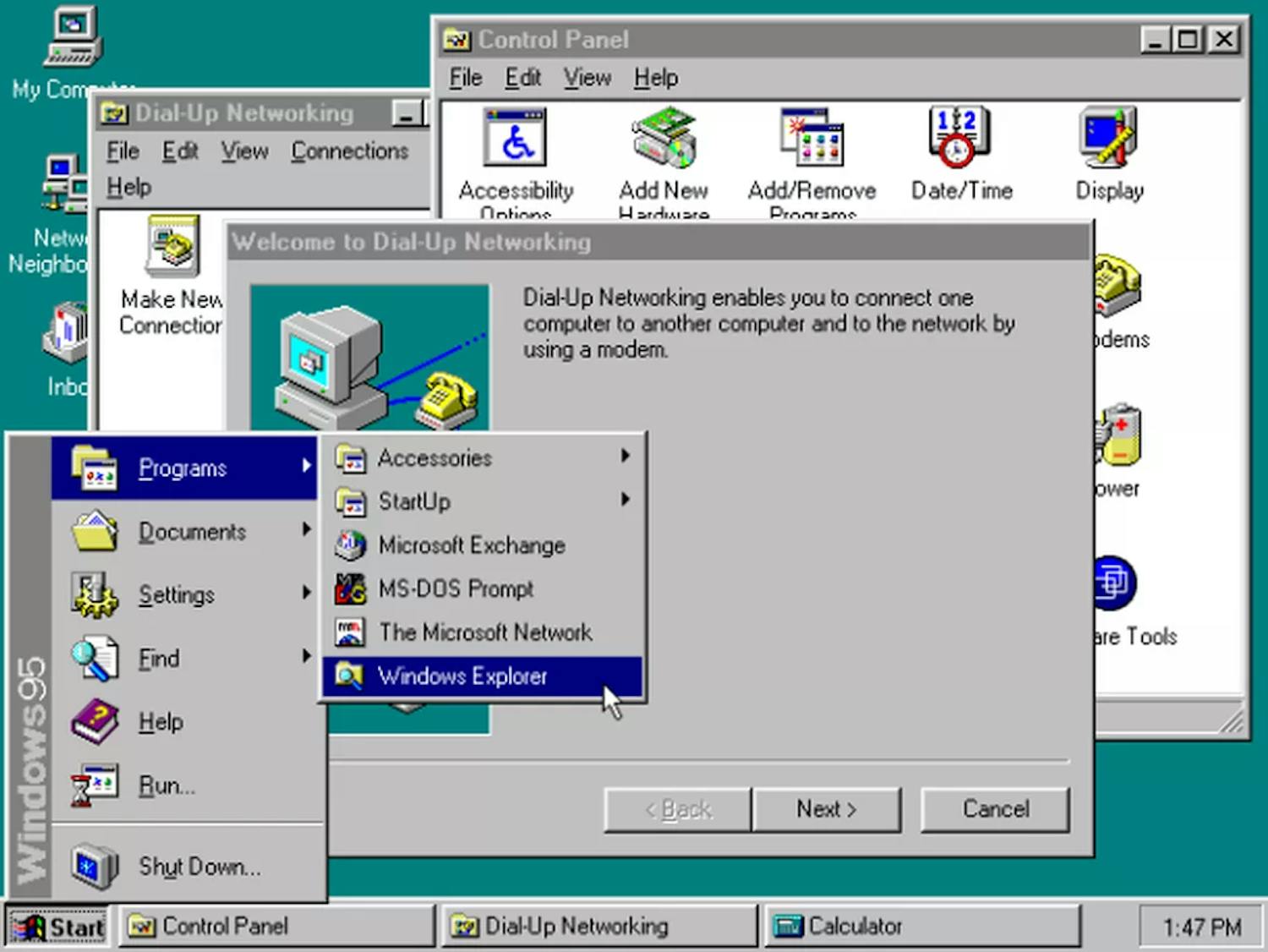 Windows 95 Windows 95